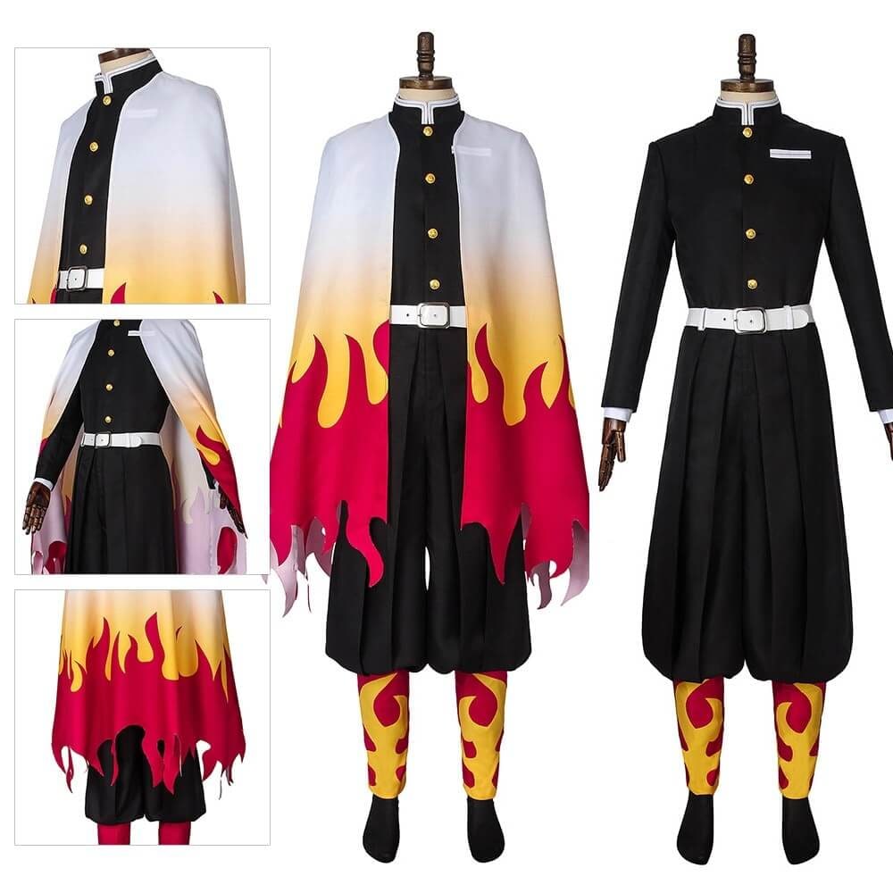 Halloween Costumes Anime Kimono Cosplay Outfit Set