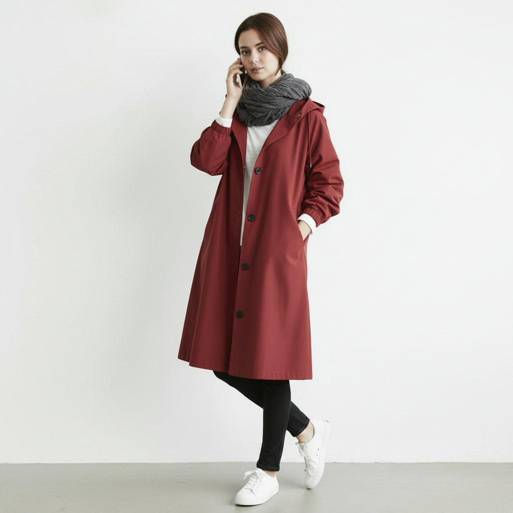 Women's Trench Coat Waterproof | Winter Coat