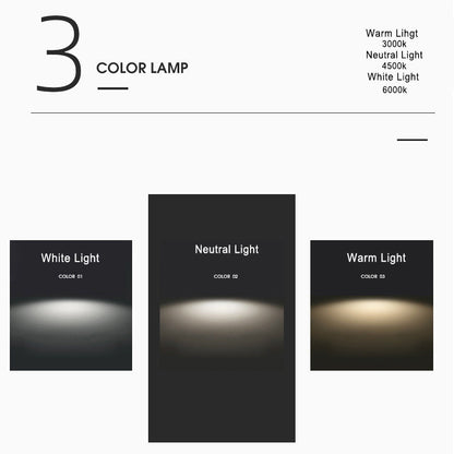 Scandinavian Macaron LED Ceiling Light | Wooden Accent Flush Mount