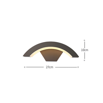 Modern Outdoor Wall Light | IP65 Waterproof LED Fixture