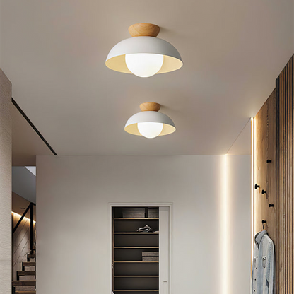Nordic Dome Ceiling Light | Modern Minimalist Design