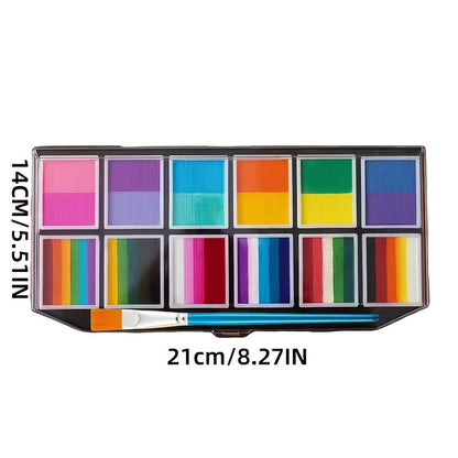 Soccer Ball Face Paint Kit Neon Colors Festivals Events