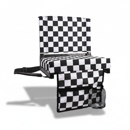 Stadium Seat Padded Folding Bleacher Chair Backrest