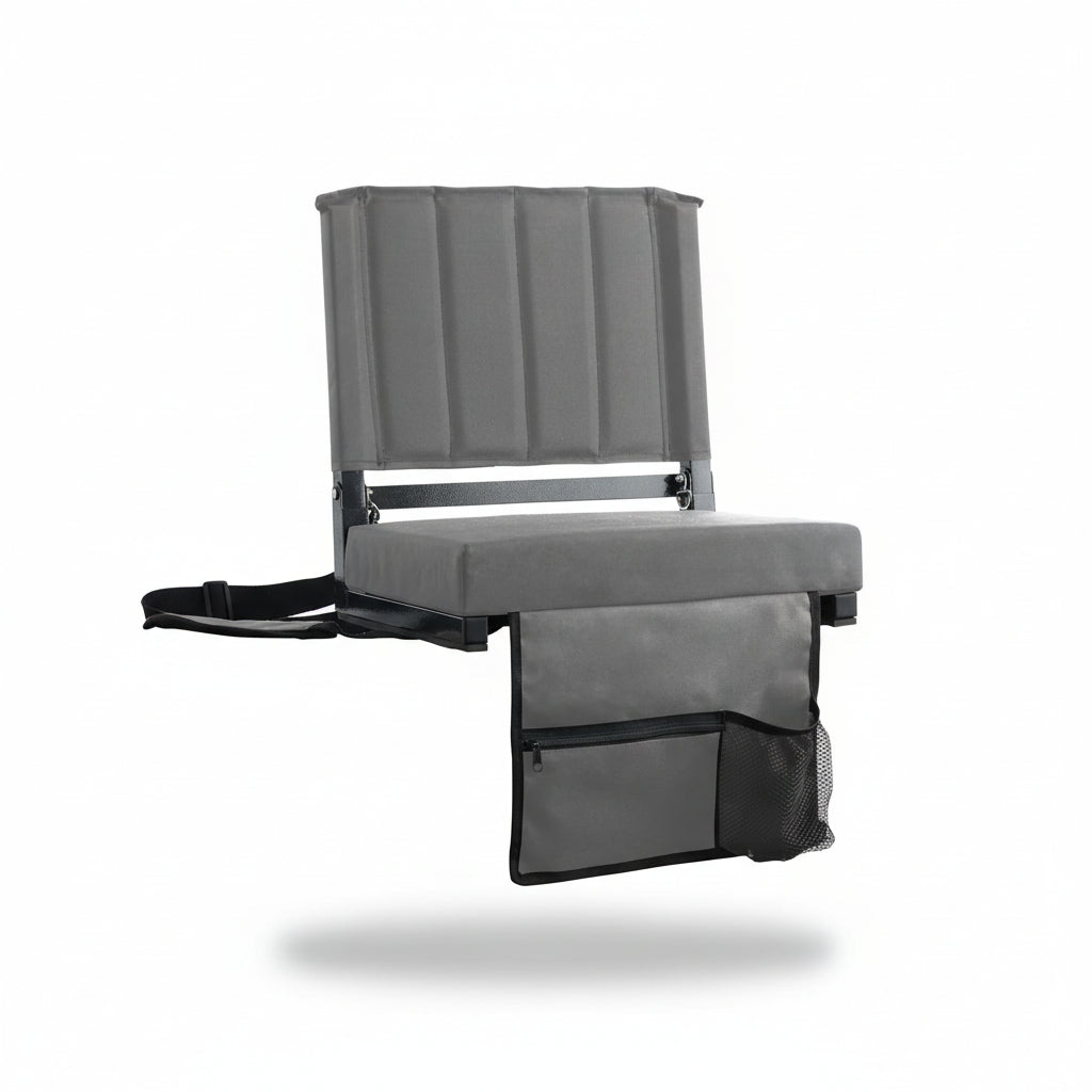 Stadium Seat Padded Folding Bleacher Chair Backrest