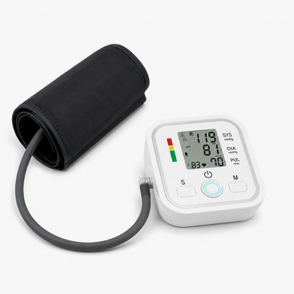Digital Blood Pressure Monitor Home Wrist Large Display