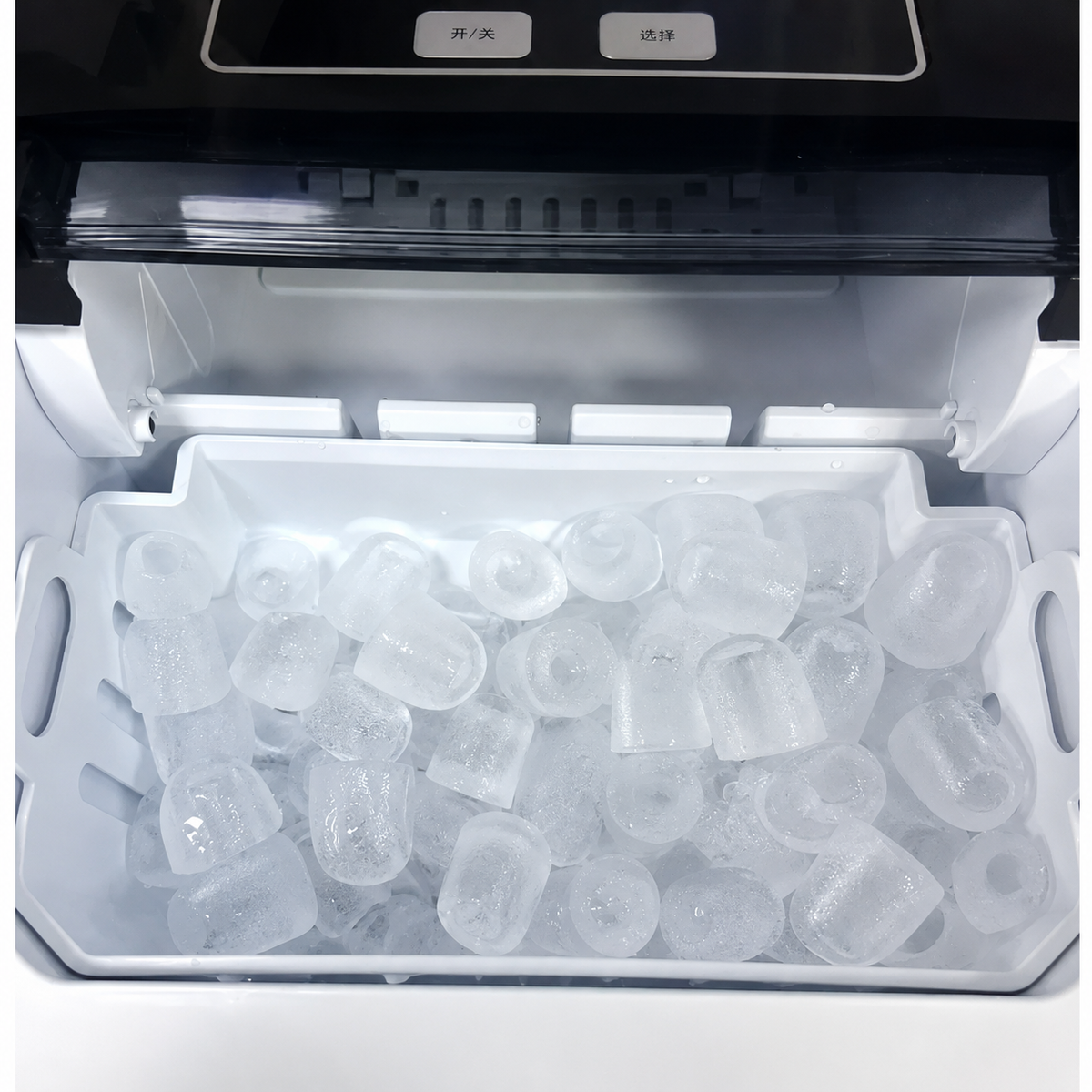 Countertop Ice Maker Portable Bullet Compact Black Shell