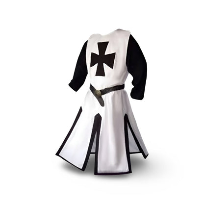 Halloween Costume Medieval Knight Cloak Cosplay Outfit