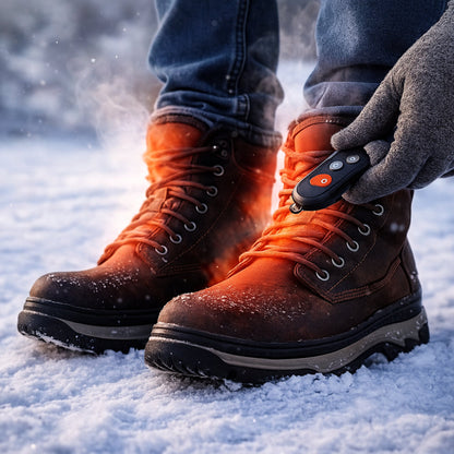 Heated Winter Shoe Insoles Wireless Electric Foot Insert