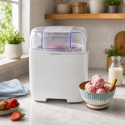 Ice Cream Maker Machine Homemade Frozen Dessert Bowl