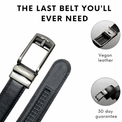 Men’s Belt Adjustable Ratchet Buckle Casual Formal Wear