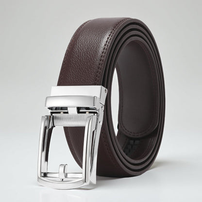 Men’s Belt Adjustable Ratchet Buckle Casual Formal Wear