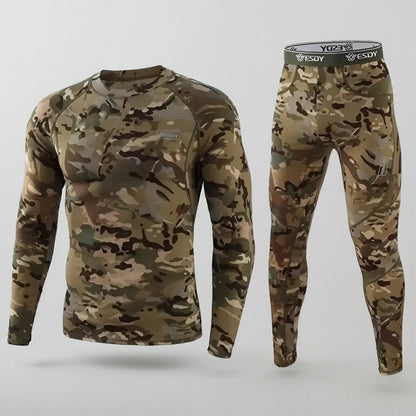 Men’s Long Johns Base Layer Winter Clothing Set