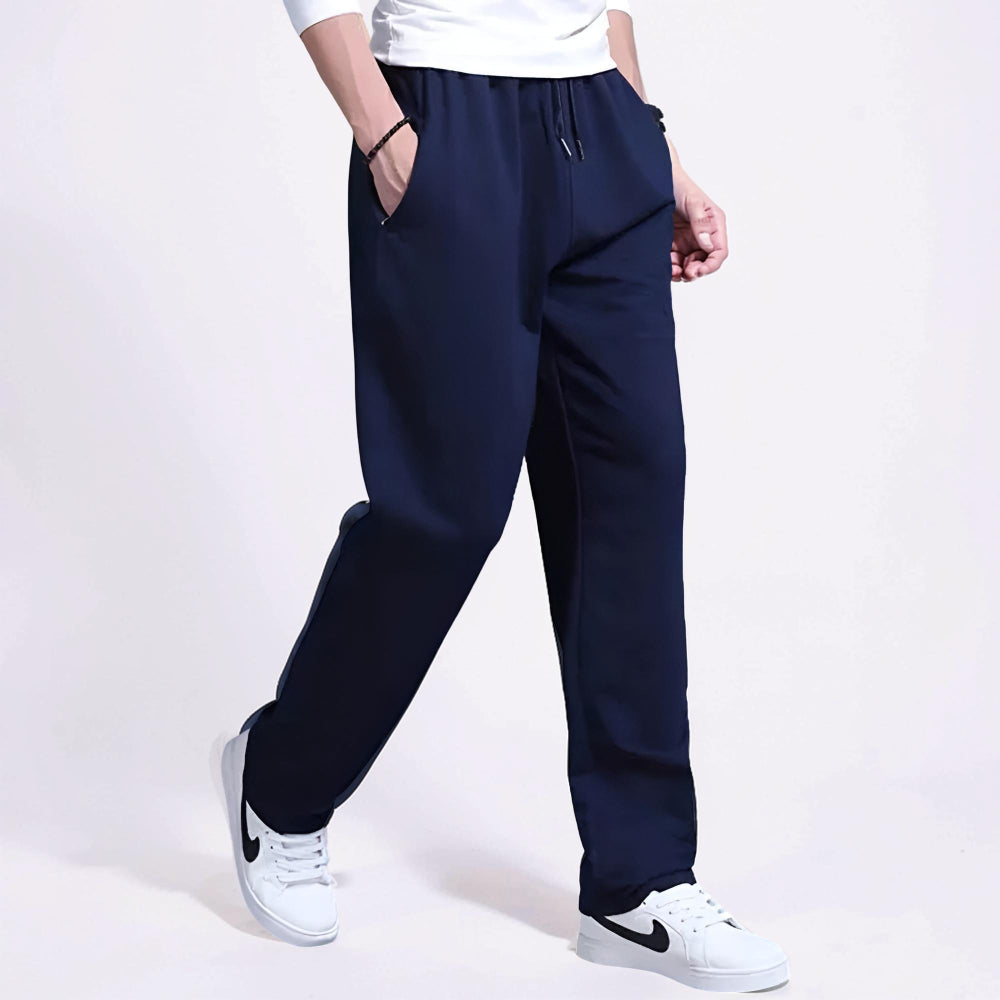 Men's Sweatpants Wide Leg Drawstring Casual Joggers