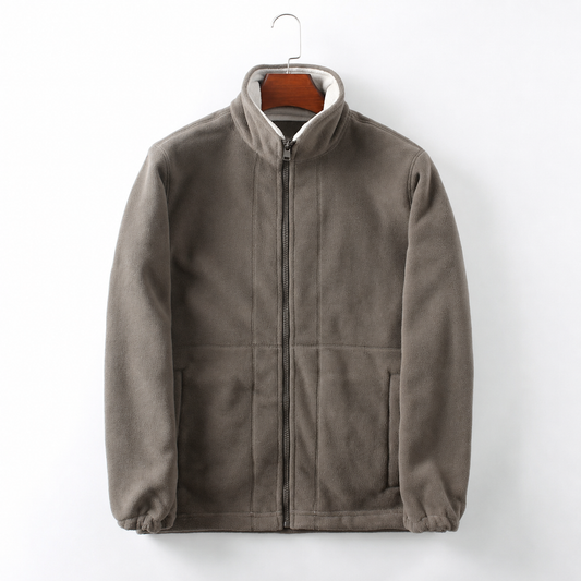 Men's Jacket Zip Stand Collar Casual | Outdoor Jacket