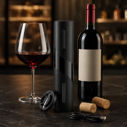 Rechargeable Electric Wine Opener Automatic Corkscrew Set