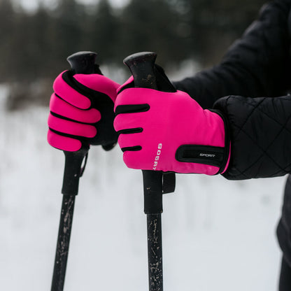 Winter Thermal Gloves Touchscreen Outdoor Grip Design