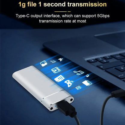 External Hard Drive Portable SSD M.2 USB 3.1 Enclosure Case
