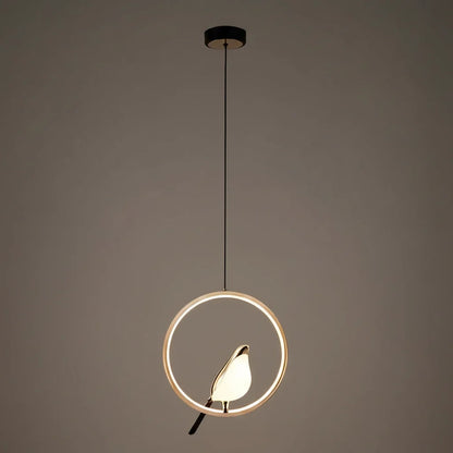 Magpie Pendant Light | Nordic LED Bird Design
