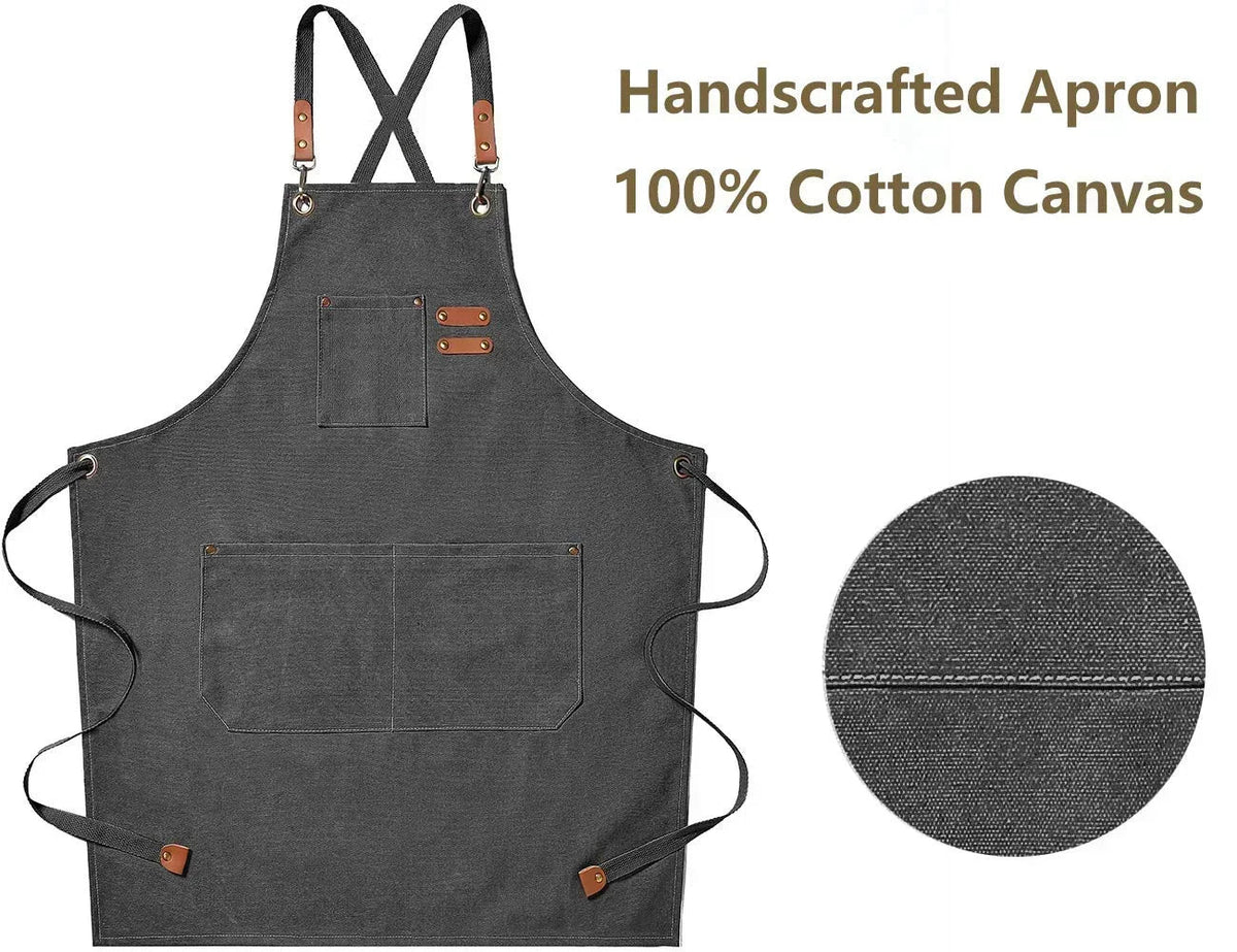 ProWear | Canvas Kitchen Apron | Unisex Chef & Workwear