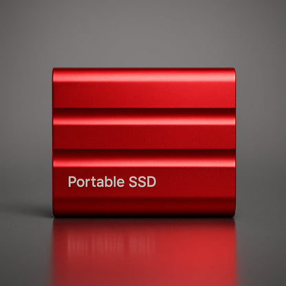 SSD External Drive Portable Storage Device Metal Enclosure