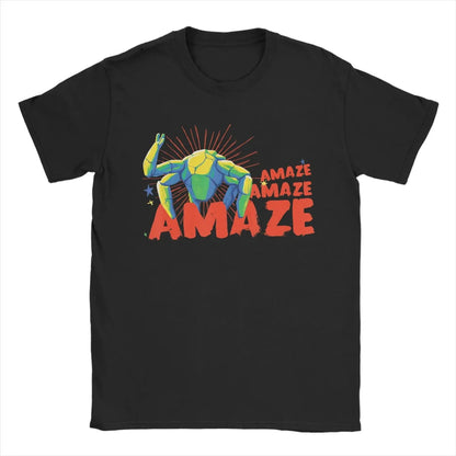 T Shirt Graphic Funny Space Design Project Rocky Casual Tee