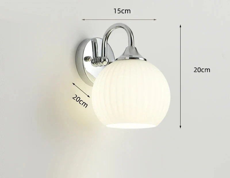 Quashion Wall Lamp | Chrome Modern Minimalist Design