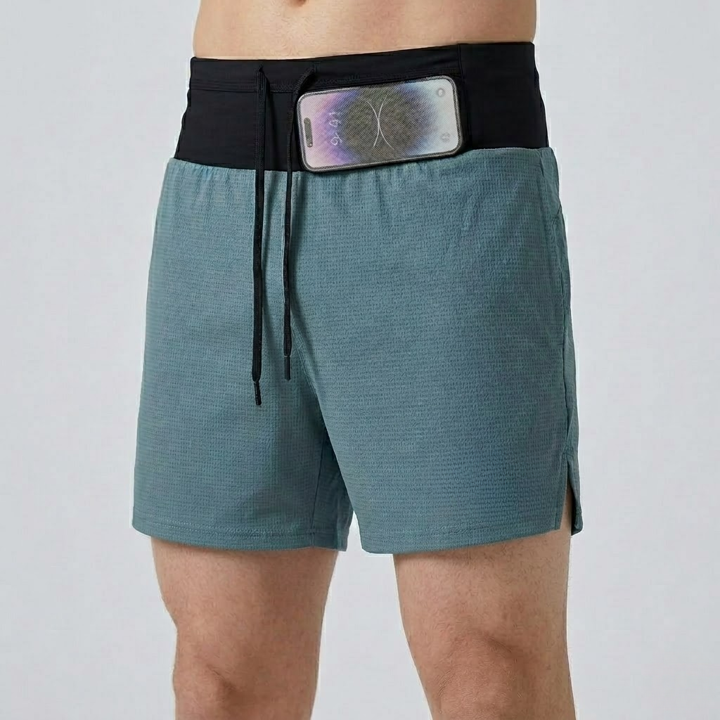 Men's Running Shorts Marathon Shorts Pocket Training Shorts