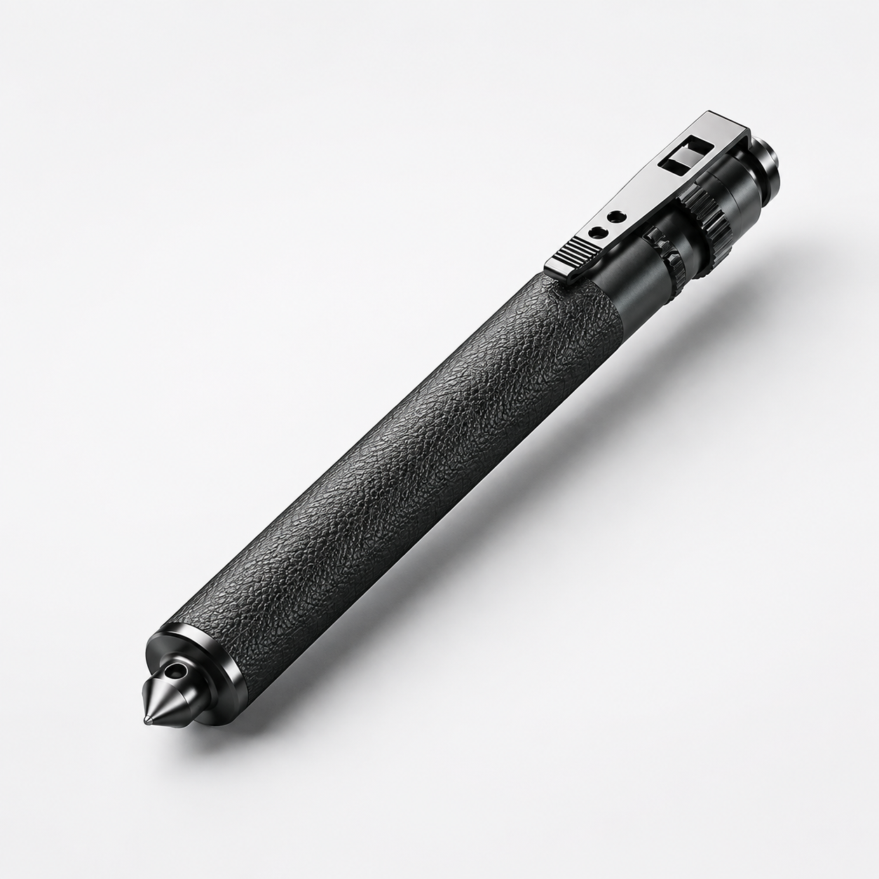 Tactical Pen Flashlight Self Defense Automatic Extension