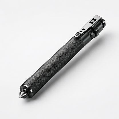 Tactical Pen Flashlight Self Defense Automatic Extension