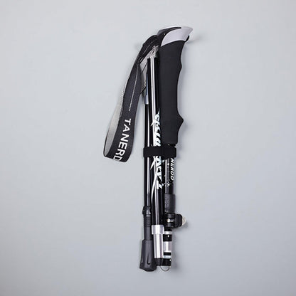 Trekking Poles Foldable Telescopic Hiking Support Stick
