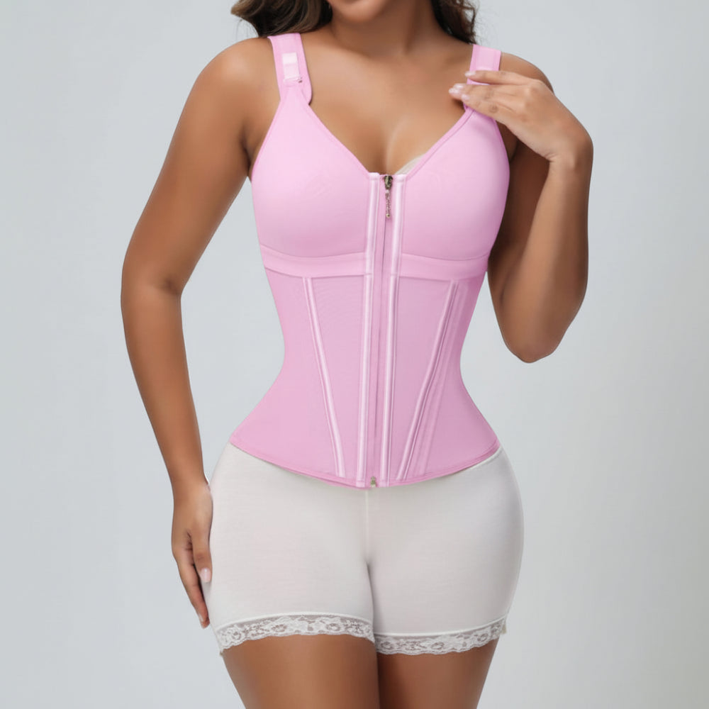 Women’s Waist Trainer Corset Slimming Shapewear Vest Built Bra