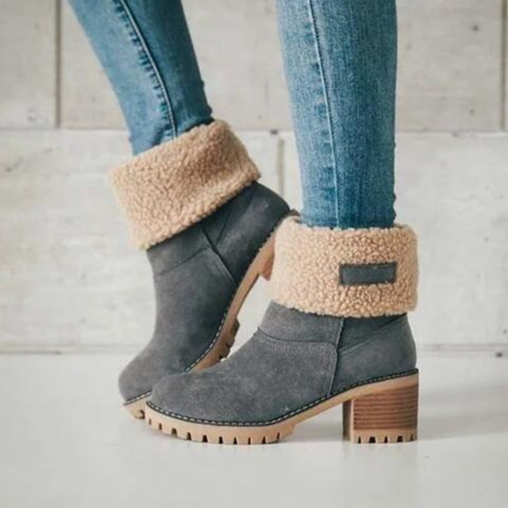 Women's Winter Boots | Chunky Heel Boots