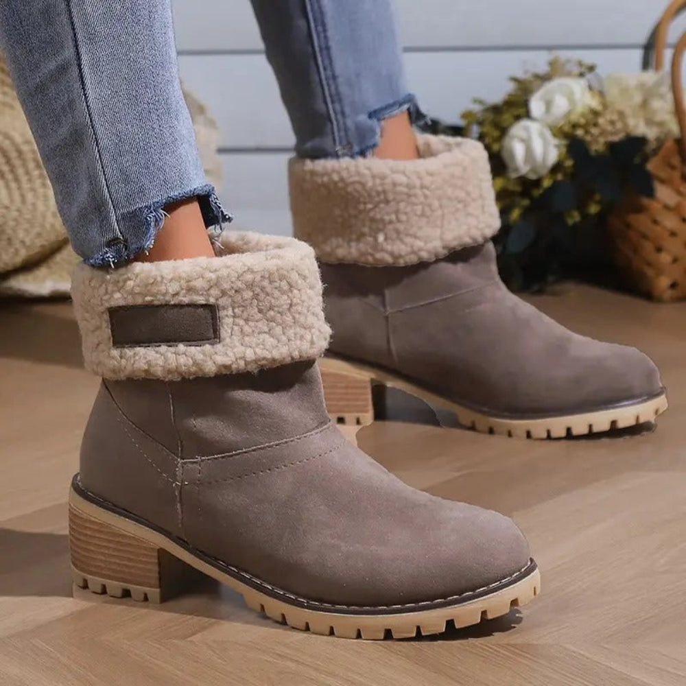 Women's Winter Boots | Chunky Heel Boots