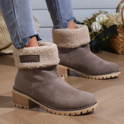 Women's Winter Boots | Chunky Heel Boots