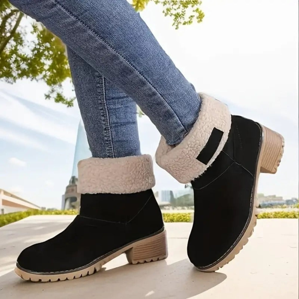 Women's Winter Boots | Chunky Heel Boots