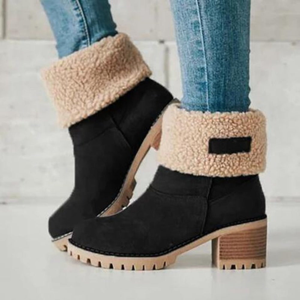 Women's Winter Boots | Chunky Heel Boots