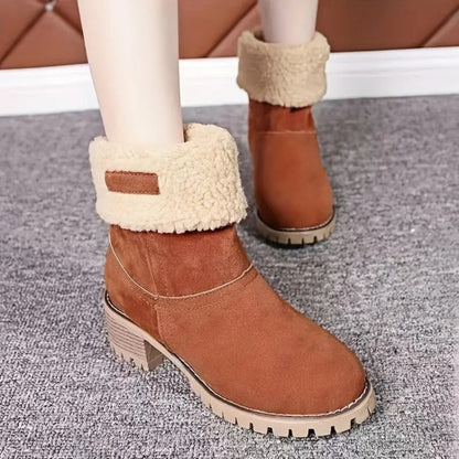 Women's Winter Boots | Chunky Heel Boots