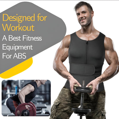 Workout Vest Neoprene Adjustable Fitness Body Training Garment