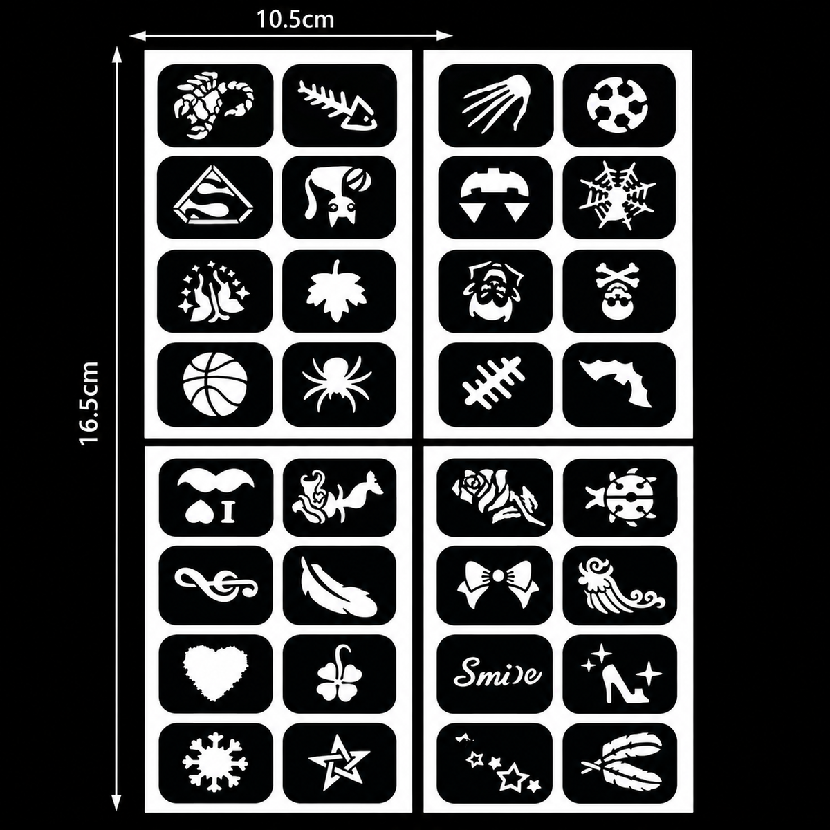 Glow Dark UV Body Paint Set Parties Festivals