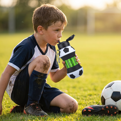 Foldable Collapsible Leak-Proof Water Bottle Sports Gym
