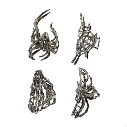 Halloween Accessories Hair Clips Spider Bat Designs