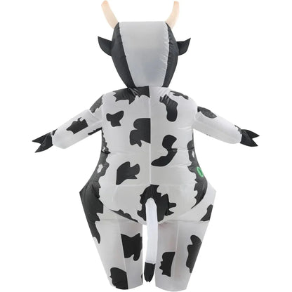 Halloween Costumes Adult Inflatable Funny Cow Outfit