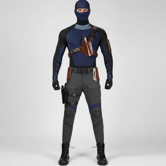 Halloween Costumes Adult Tactical Hero Bodysuit Set