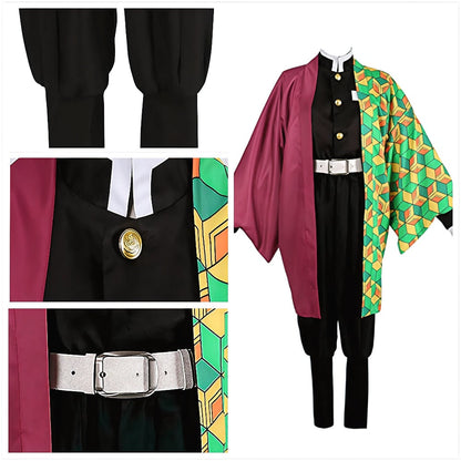 Halloween Costumes Anime Kimono Cosplay Outfit Set