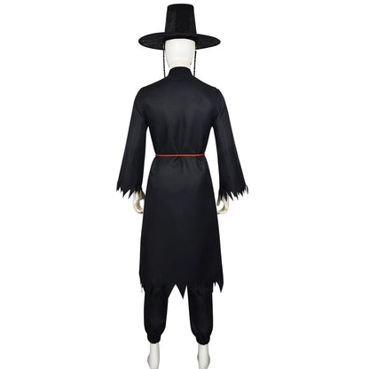 Halloween Costume Korean Hanbok Cosplay Party Outfit