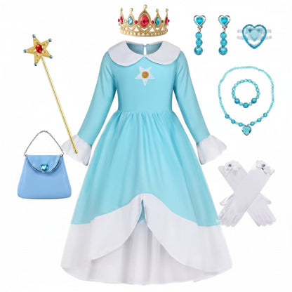Halloween Costumes Girls Ice Princess Dress Set
