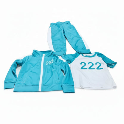 Halloween Costumes Kids Tracksuit Dress Up Outfit Set