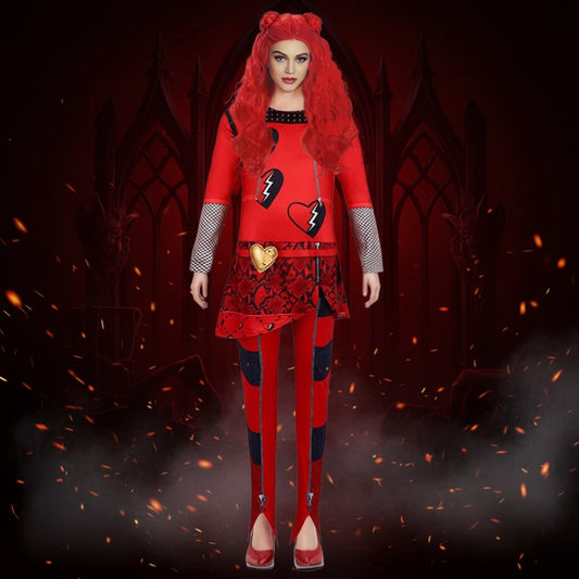 Halloween Costumes Women's Cosplay Outfit Long Sleeve Dress