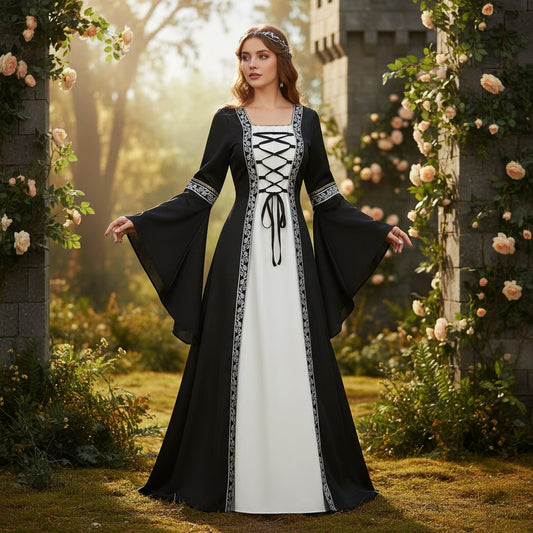Halloween Costumes Womens Medieval Dress Renaissance Outfit