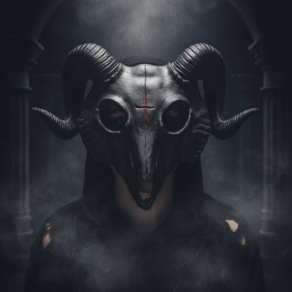 Halloween Mask Scary Theater Goat Costume Party